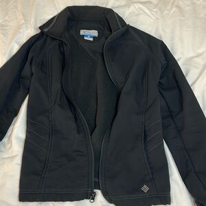 Columbia Black Zip Jacket